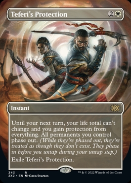 Teferi's Protection Double Masters 2022 Alternate Art